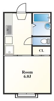 ベルメゾンの間取り画像
