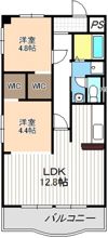第2桔梗ビルの間取り画像
