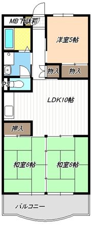 レジデンス光和IIの間取り画像