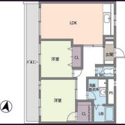 イーストパークの間取り画像