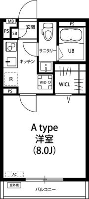 リブリ・薬園台の間取り画像