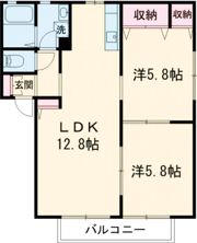 じゅりあん南台の間取り画像