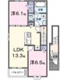 アズールの間取り画像