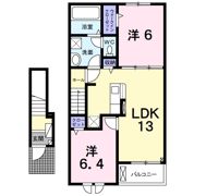 西八幡アパート（028173001）の間取り画像