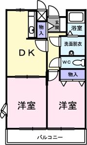 サン華の間取り画像