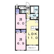 セレーシア北小岩の間取り画像