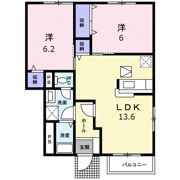 プラシードBの間取り画像