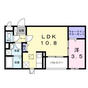 パレ・コンフォールの間取り画像