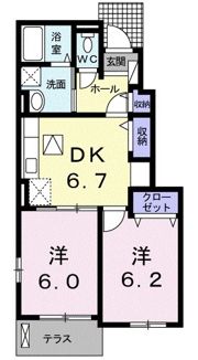 グランツ・惠の間取り画像