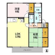 ハイツサンバレーの間取り画像