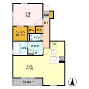 フォレステージ Dの間取り画像