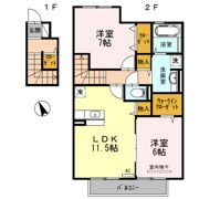 D-room松江東の間取り画像