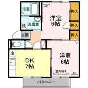 あざみ B棟の間取り画像