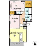 エマーブルMグラン Ⅰ棟の間取り画像