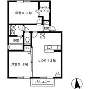 ポルテ ボヌール桜ヶ丘の間取り画像