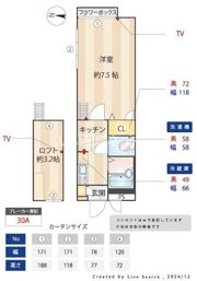 メインシティガーデン ウィステリアの間取り画像