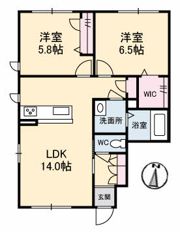 miflat Sの間取り画像