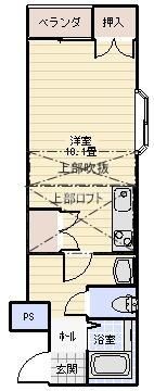 DonDonHouse矢部の間取り画像
