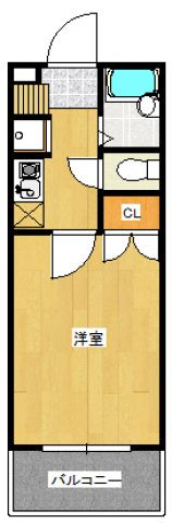 パレスJJの間取り画像