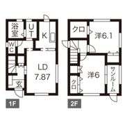 サンモールフジH棟の間取り画像