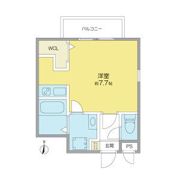 SQUARE中村区役所の間取り画像