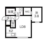 Hills SapporoⅡの間取り画像