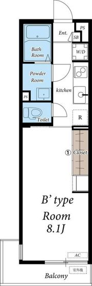 リブリ・小町の間取り画像