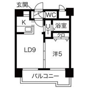ノーザンライト平岸の間取り画像