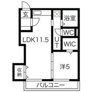 クイール加納の間取り画像