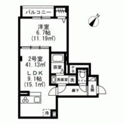カーサスミレ トレスの間取り画像
