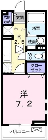 ハートフル千代田の間取り画像