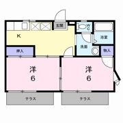 メゾンデール前田の間取り画像