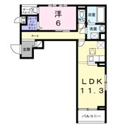 コンパル・りんくうの間取り画像