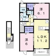 ファイン ヒルズM Bの間取り画像