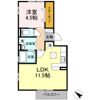 ロータス越路の間取り画像