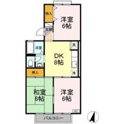 コーポ池まち花やしきの間取り画像