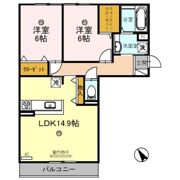Cozy Court竹中（ｺｰｼﾞｰｺｰﾄﾀｹﾅｶ）の間取り画像