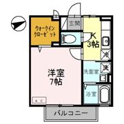 ハーモニアの間取り画像