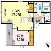 グランクレスト湯田の間取り画像