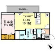 ディアライズ北山の間取り画像