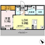 ディアライズ北山の間取り画像