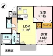 コンフォーティア三城Ⅱの間取り画像