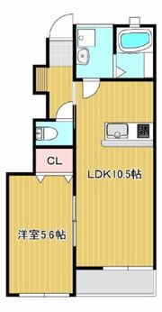 プティーシュシュ雄町の間取り画像
