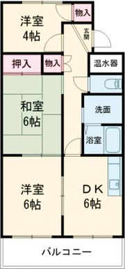 ノース・ベルの間取り画像