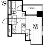 アーバンフラッツ町田の間取り画像