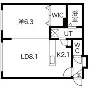 コラージュ琴似の間取り画像