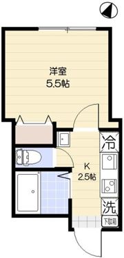 エクセラン元郷Ⅰの間取り画像