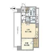 プラウドタワー名古屋伏見の間取り画像