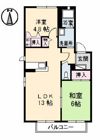 ソレイユさえきの間取り画像