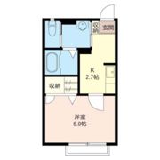 クラージュの間取り画像